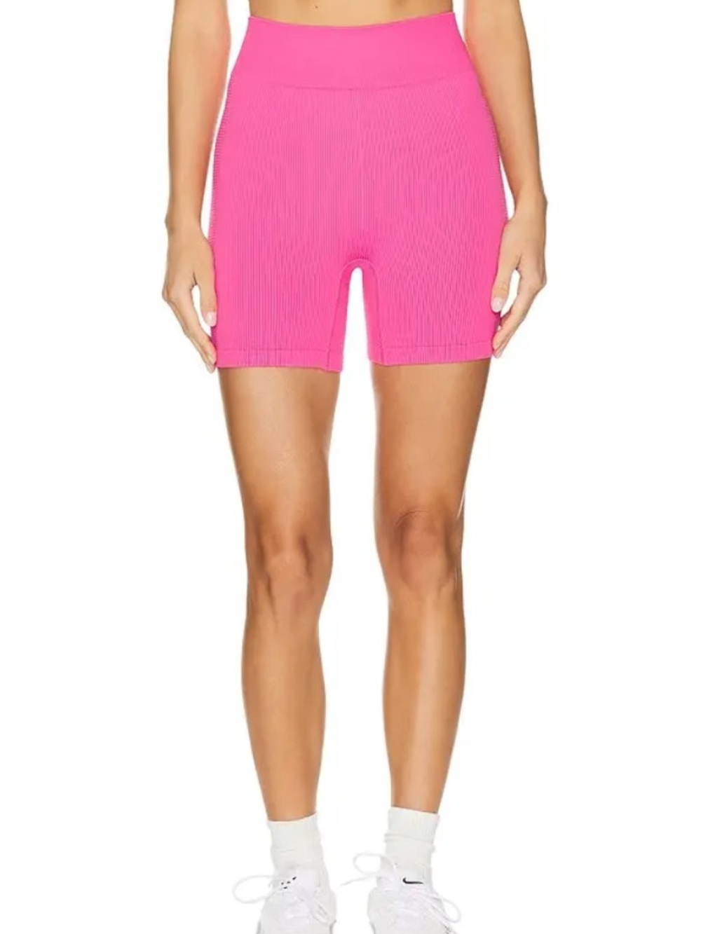 The Upside Ribbed Seamless Spin Short